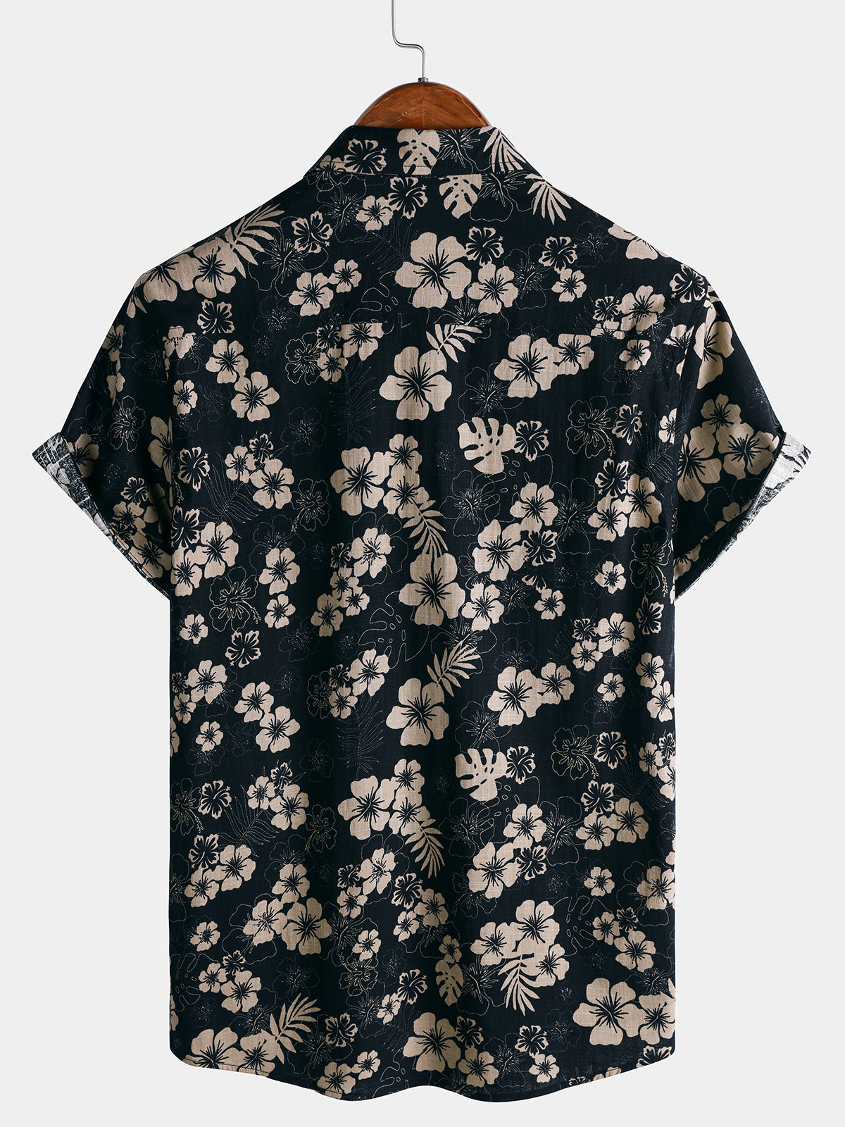 Camisa Resort floral de manga corta transpirable Cool casual Summer para hombre