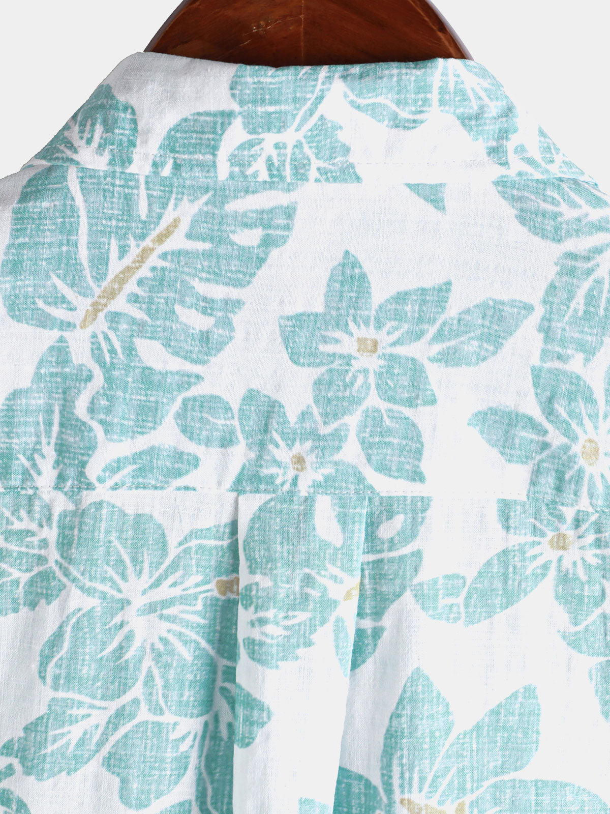 Camisa Summer floral Beach Hawaiian de manga corta para hombre