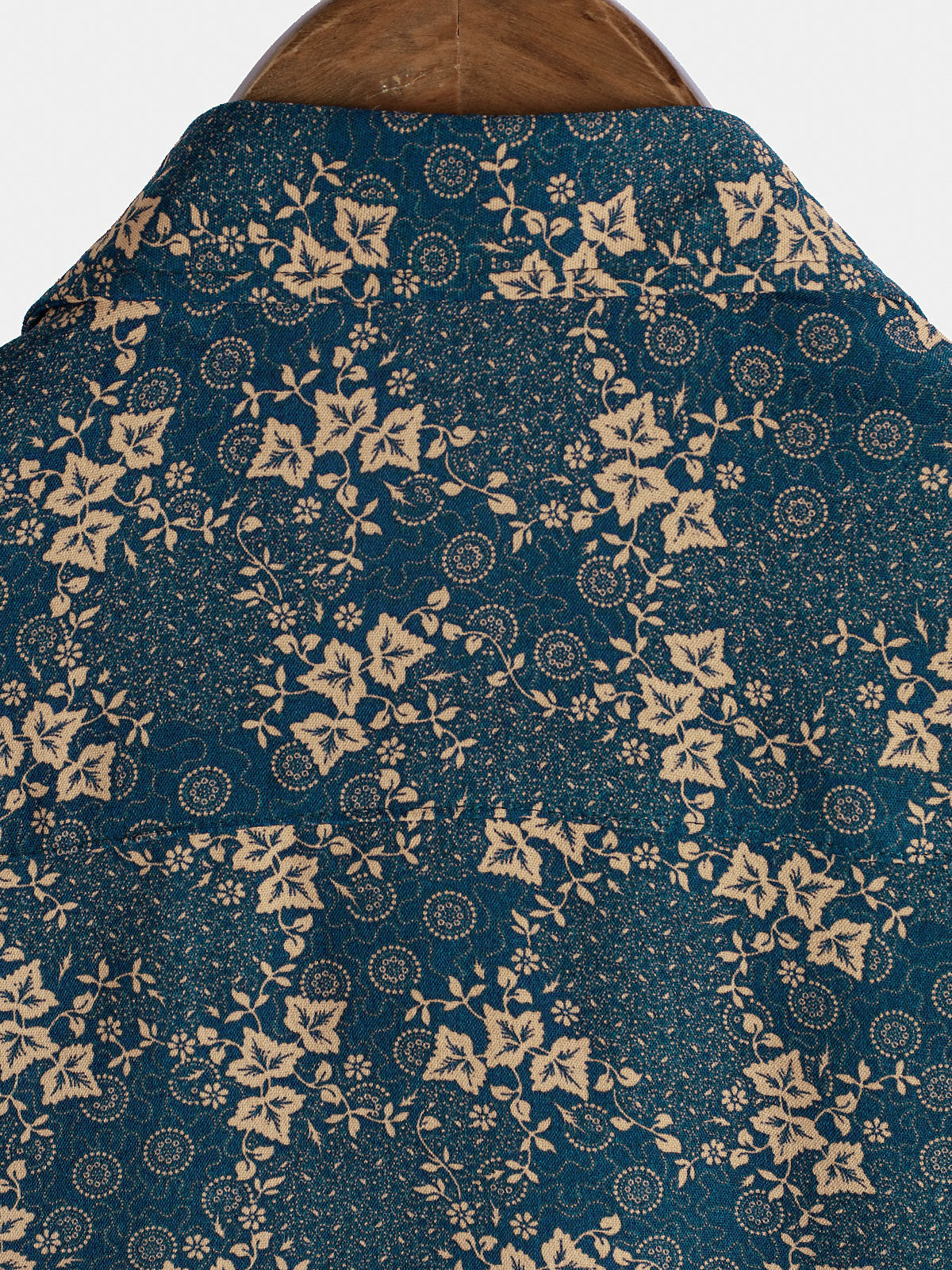 Camisa Summer retro estampado Pocket Holiday para hombre