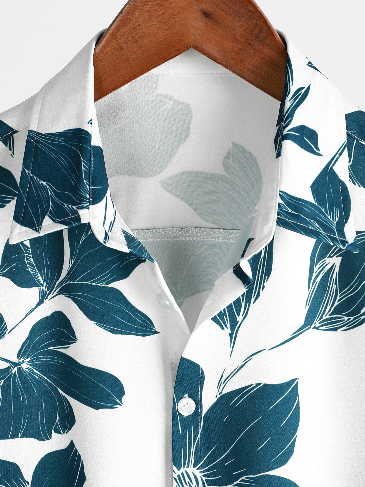 Camisa Summer casual floral Button Up de manga corta Holiday Cool Beach para hombre