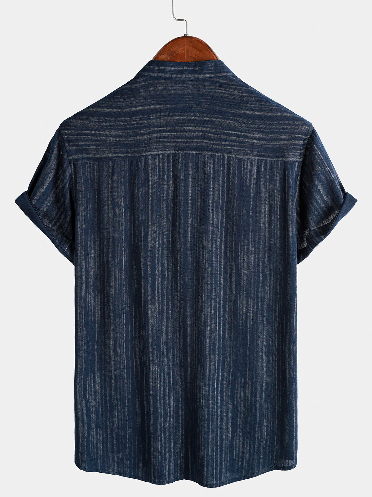 Camisa Lightweight transpirable Textured de manga corta casual para hombre