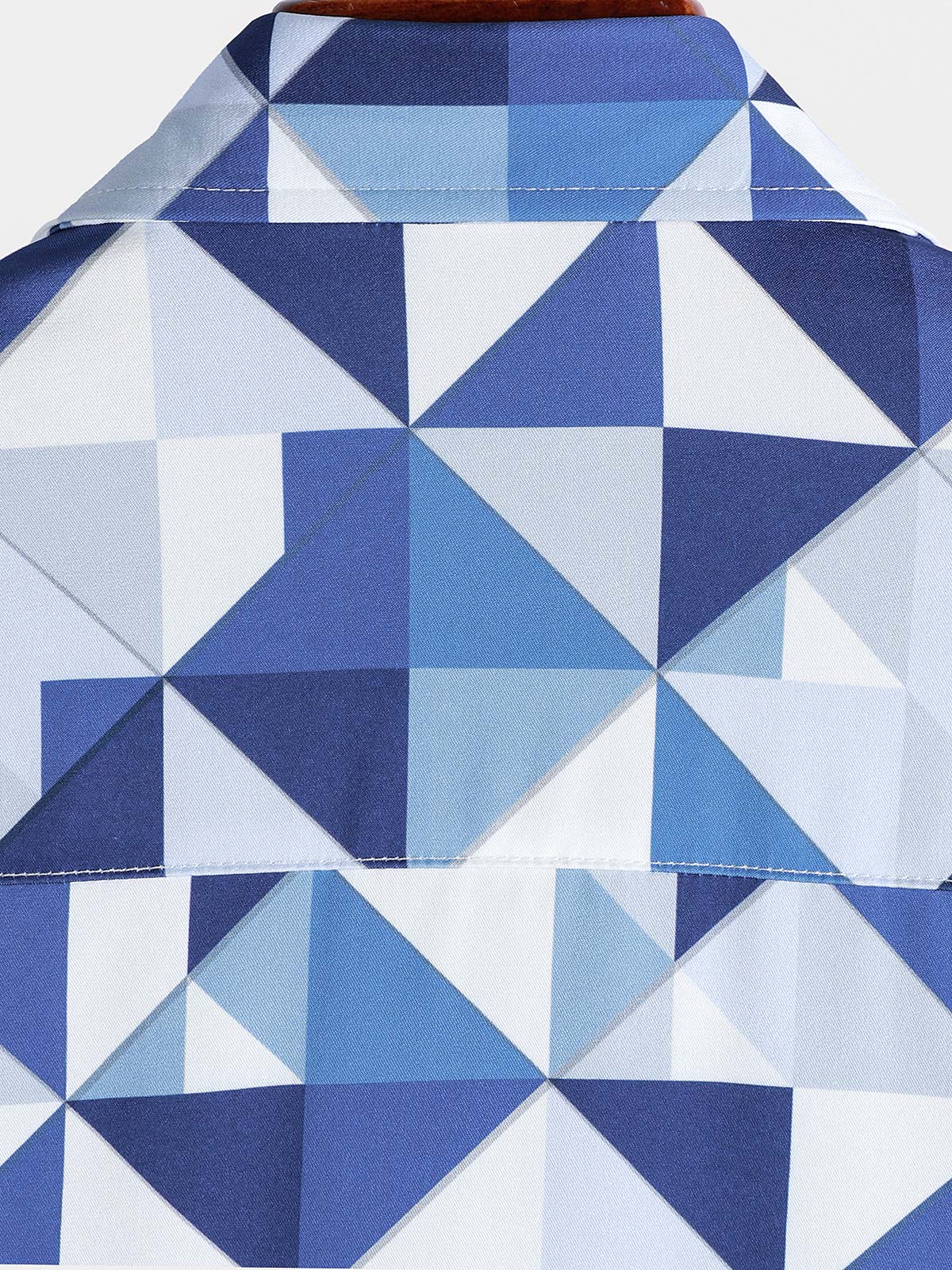 Blue Abstract Graphic Island Cruise Summer Holiday Resorcamiseta para hombre