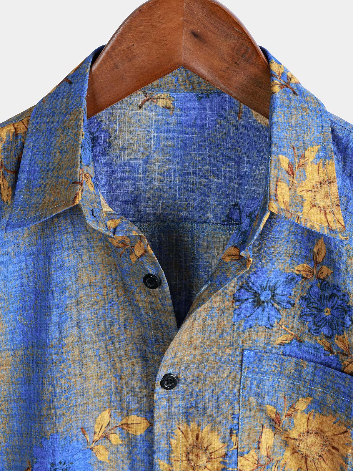 Camisa Summer transpirable de manga corta Hawaiian para hombre