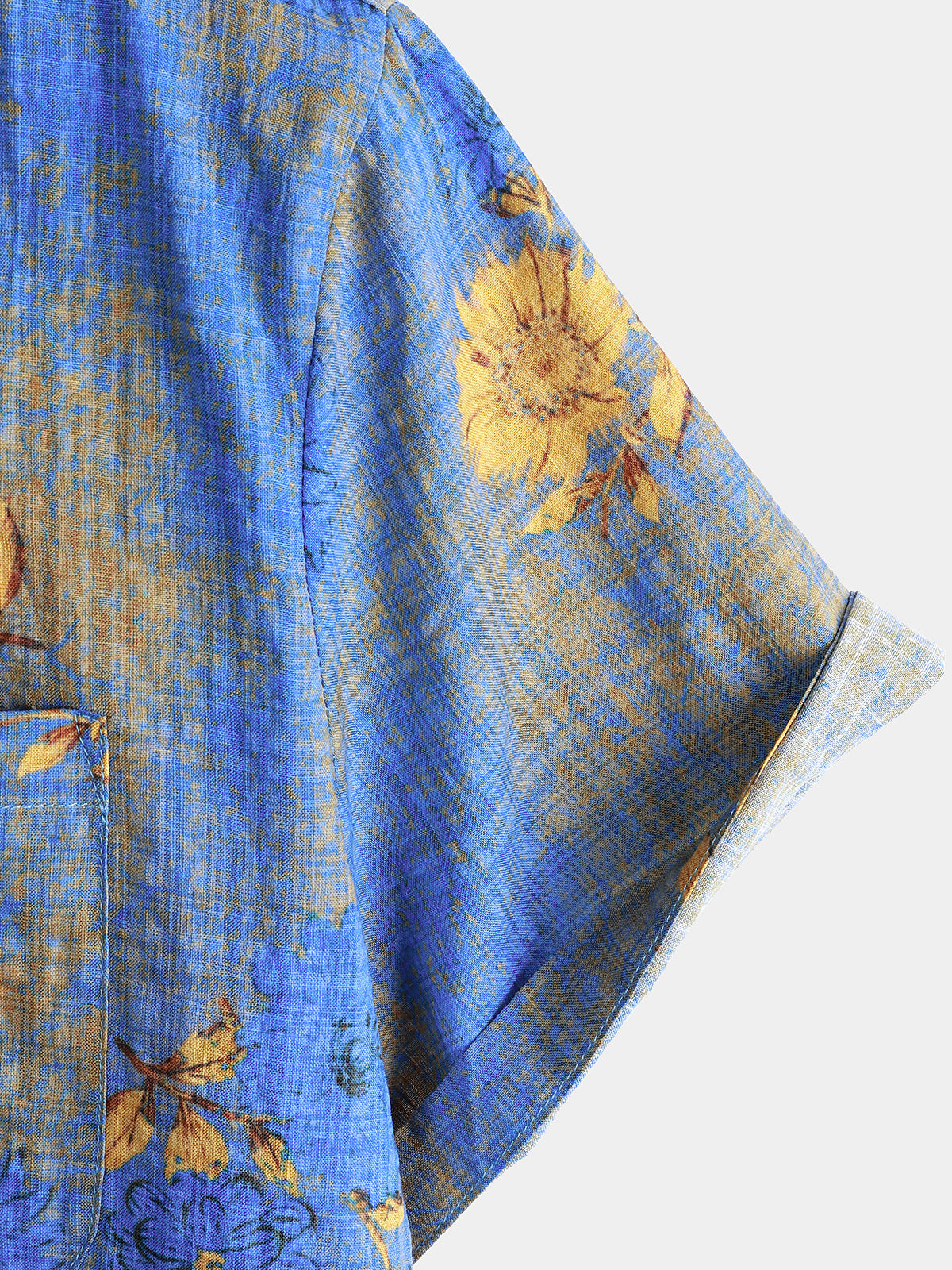 Camisa Summer transpirable de manga corta Hawaiian para hombre