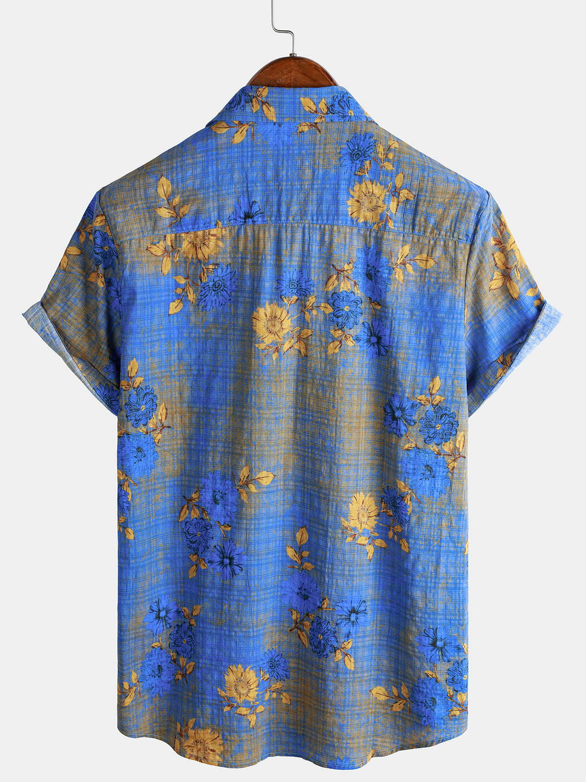Camisa Summer transpirable de manga corta Hawaiian para hombre