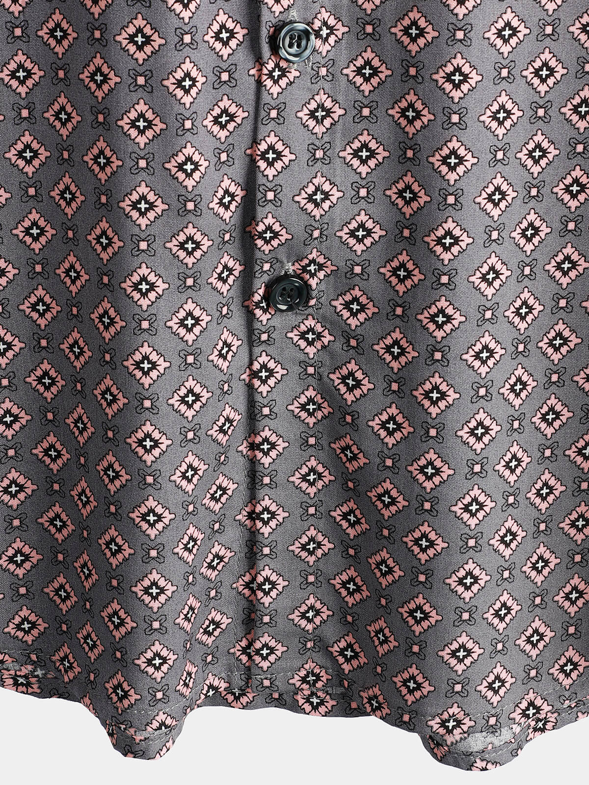 Camisa Button Up Rayon Beach de manga corta para hombre
