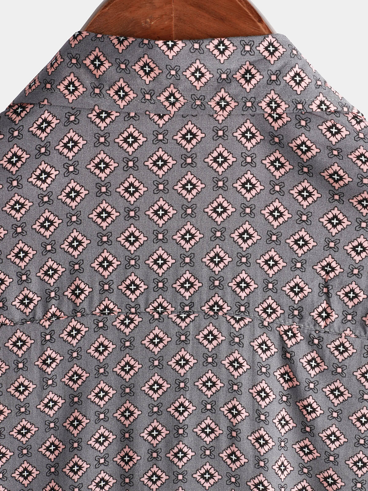 Camisa Button Up Rayon Beach de manga corta para hombre