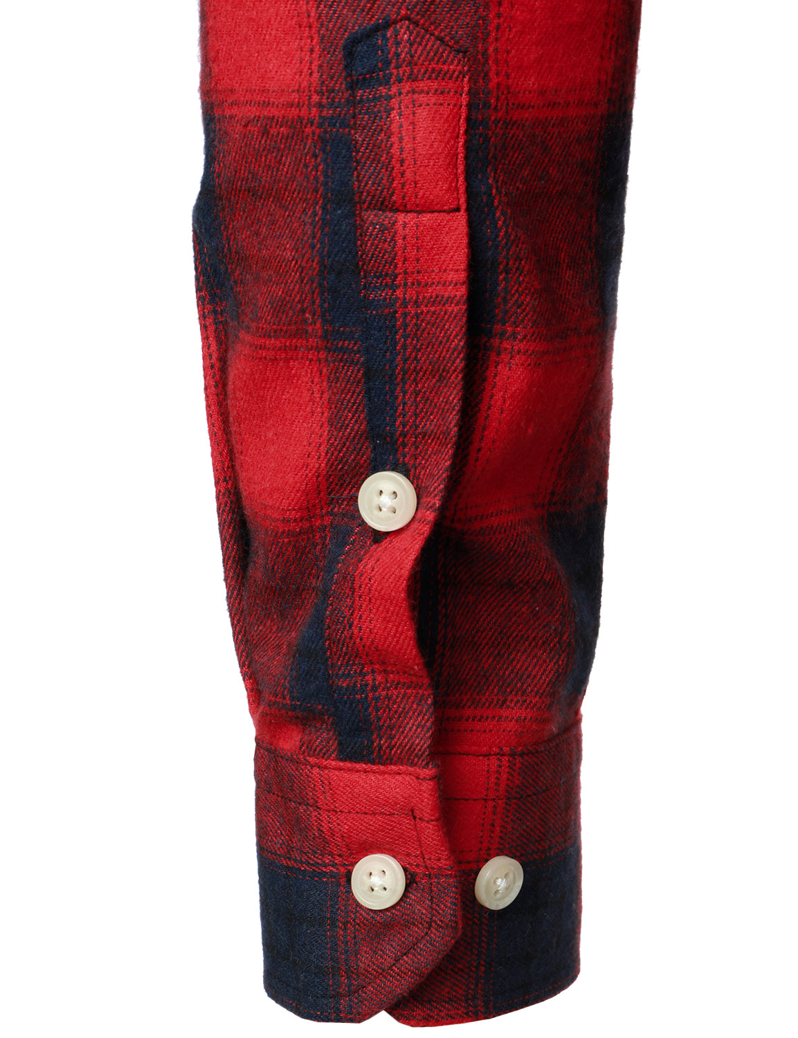 Camisa casual a cuadros Double Pocket Flannel Checkered Button Up de manga larga para hombre