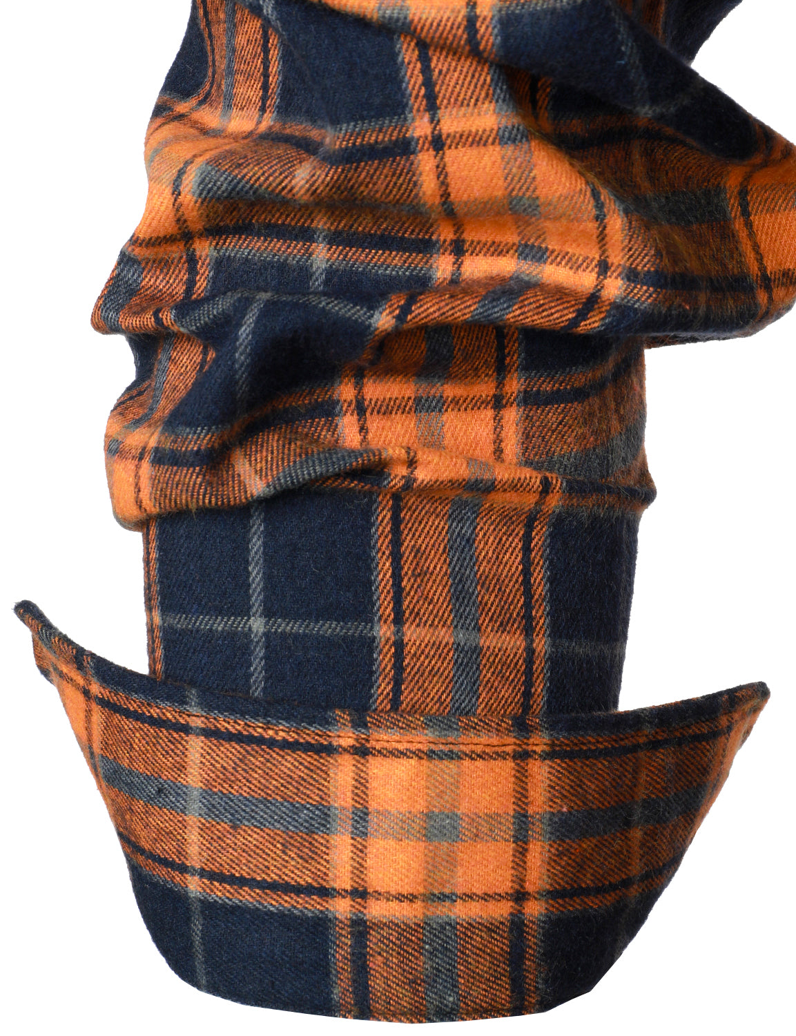 Camisa casual a cuadros Double Pocket Flannel Checkered Button Up de manga larga para hombre