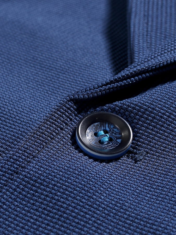 Saco casual de moda Two Button Waffle para hombre