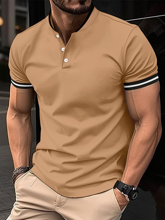 Camisa polo de moda casual para hombre