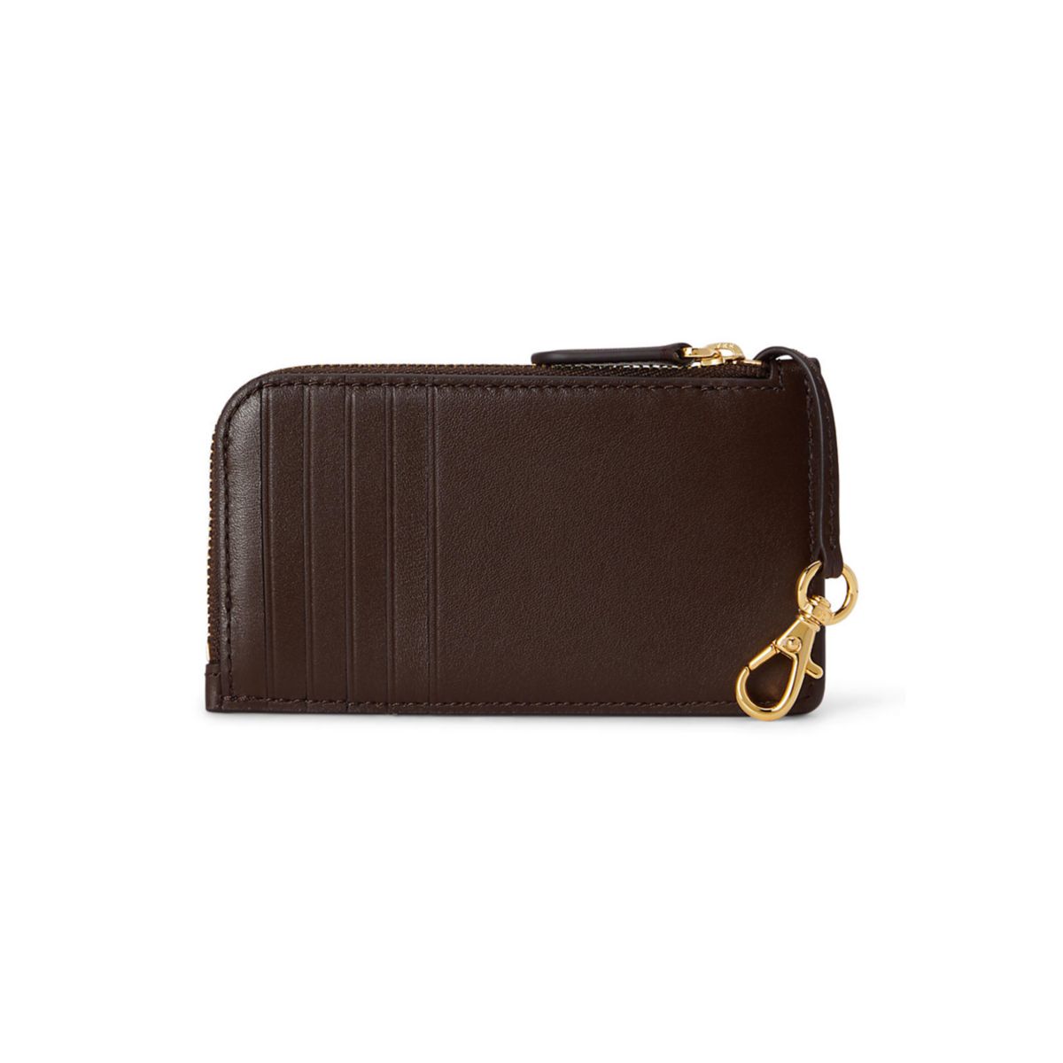 Leather L-Zip Card Case - 2