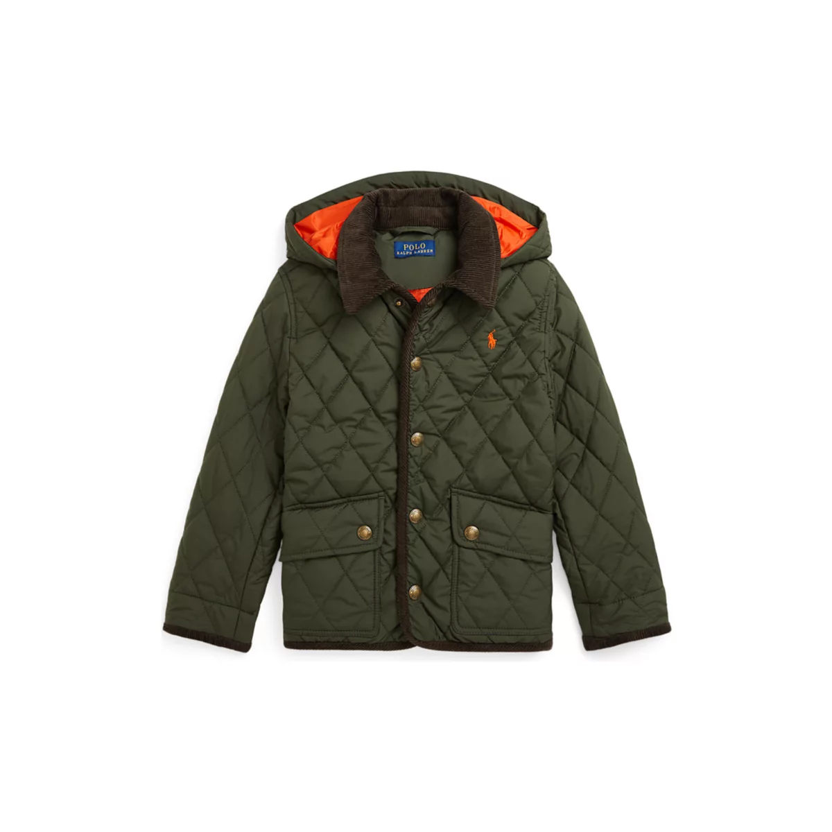 Boys 2-7 Hooded Barn Jacket - 1