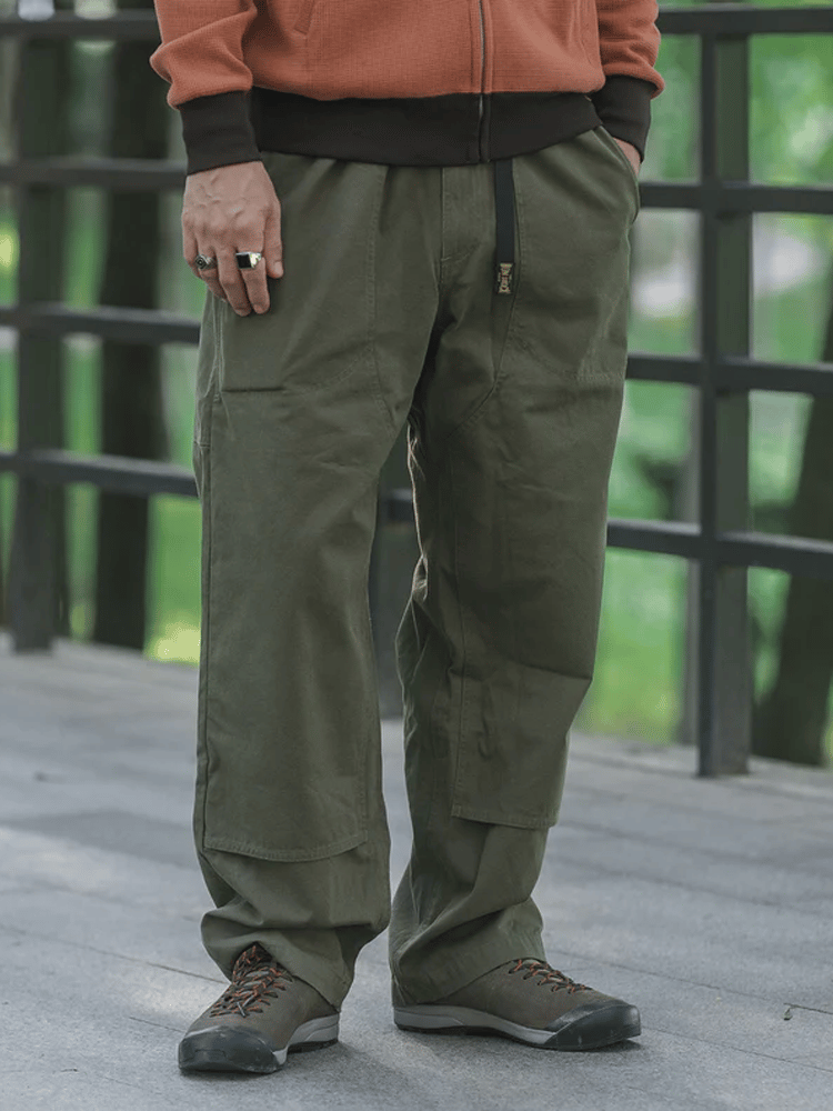 Pantalón vintage para exterior casual para hombre