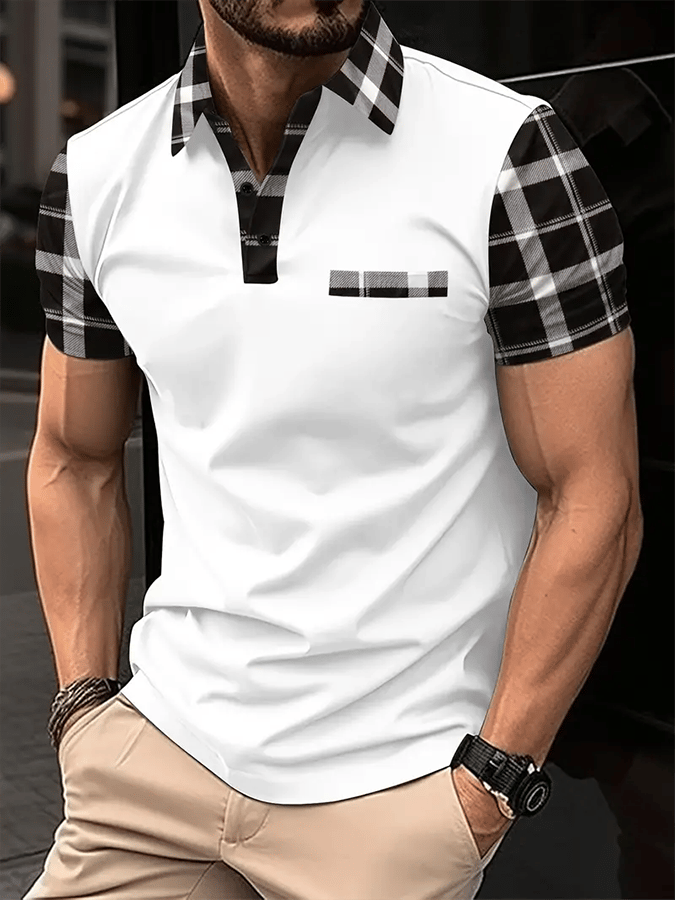 Camisa polo de modaable And Versatile ejecutivo casual para hombre