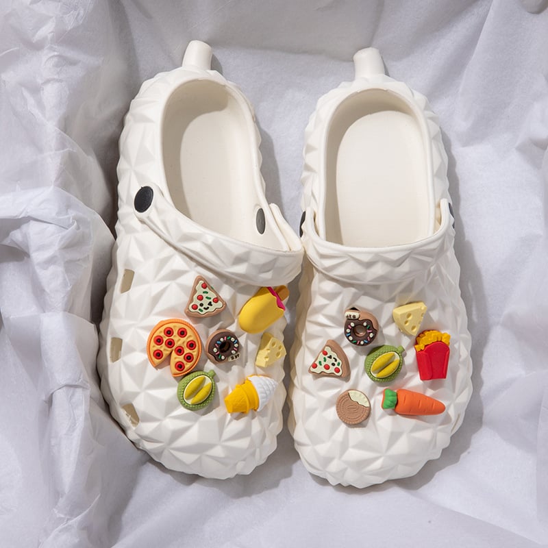 De modaable EVA suave Sole Eva Durian Hole Clog