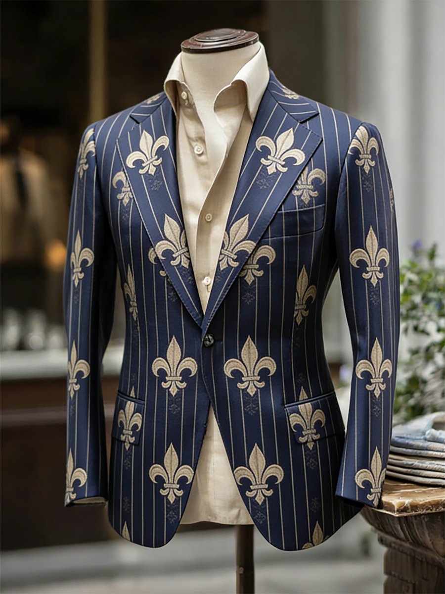 Chaqueta retro ejecutivo Carnival diseño Suit para hombre