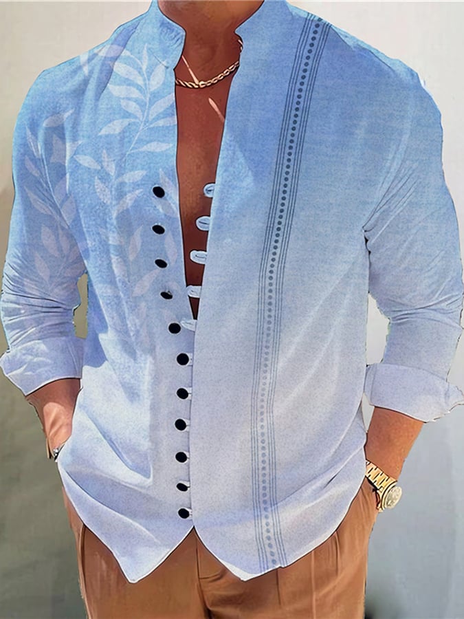 Estampado casual Resorcamiseta para hombre