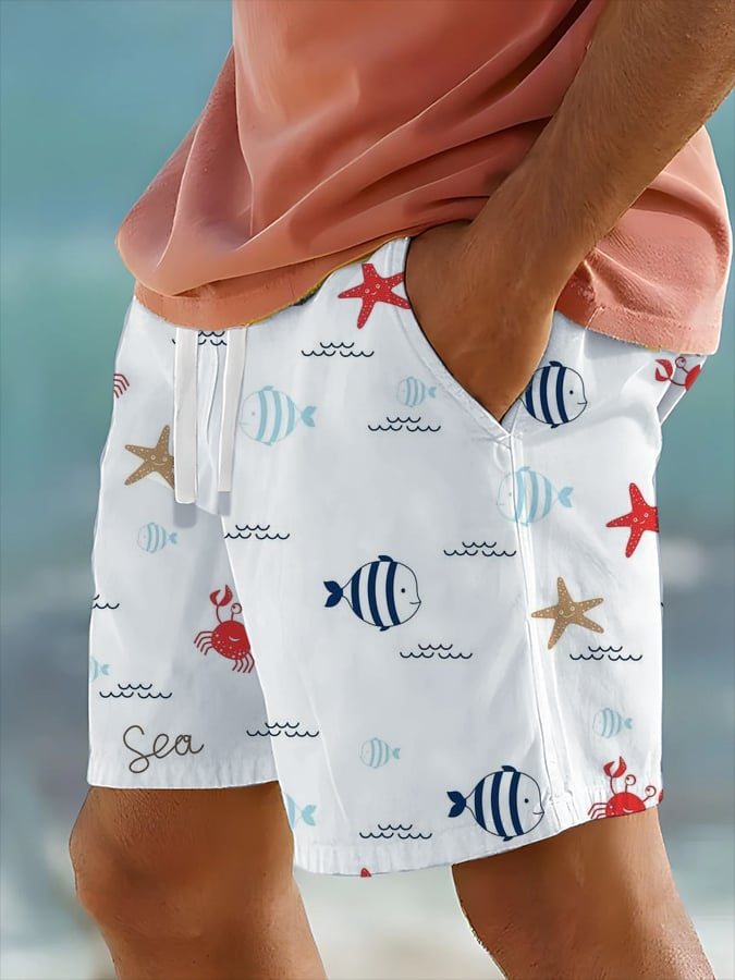 Pantalón Beach shorts Surfing Sports Swimming Fitness transpirable casual para hombre