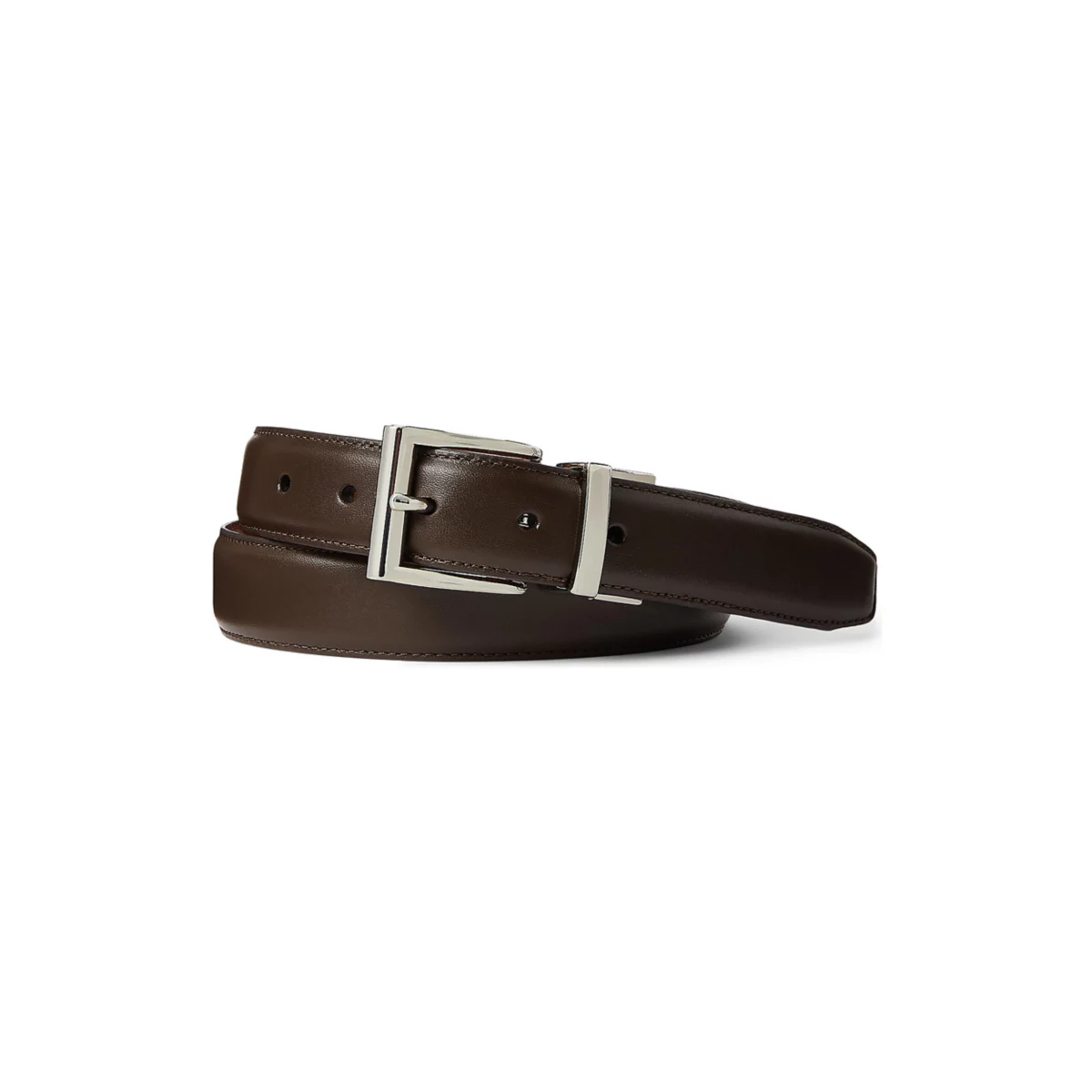Reversible Leather Dress Belt - 4