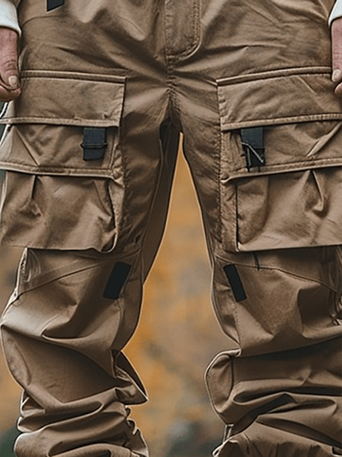 Para exterior Multifunctional Cargo Trousers para hombre