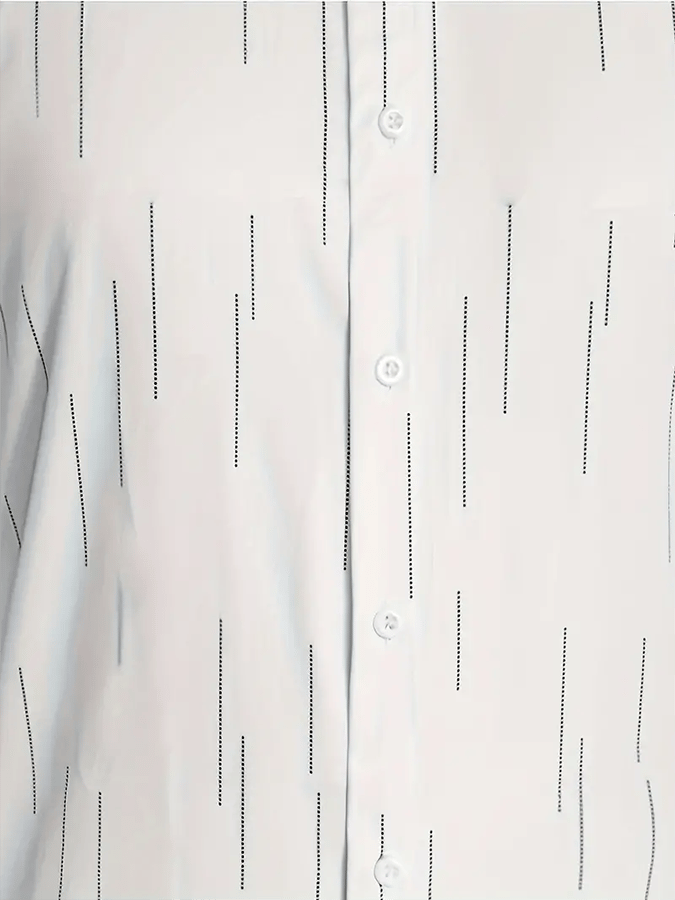 Camisa a rayas Design ejecutivo casual para hombre