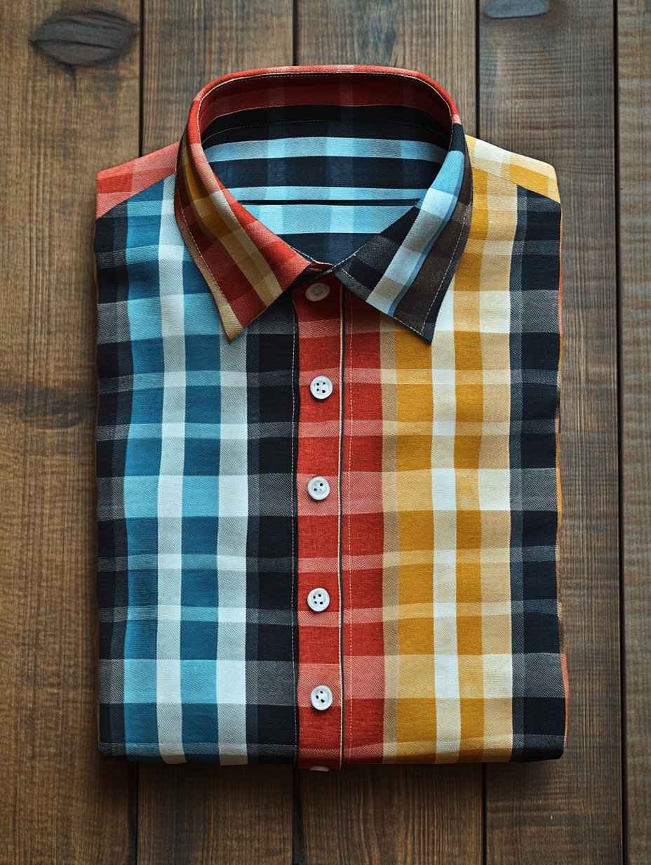 Camisa a rayas Luxe de manga larga para hombre