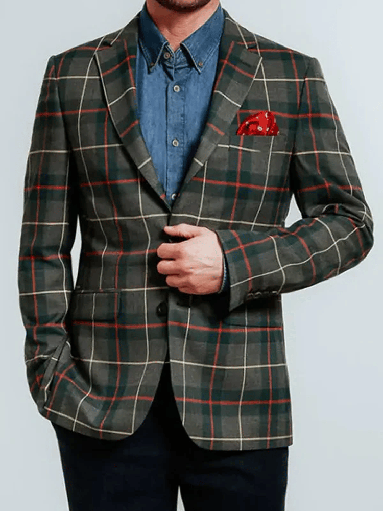 Saco Christmas Scottish diseño para hombre