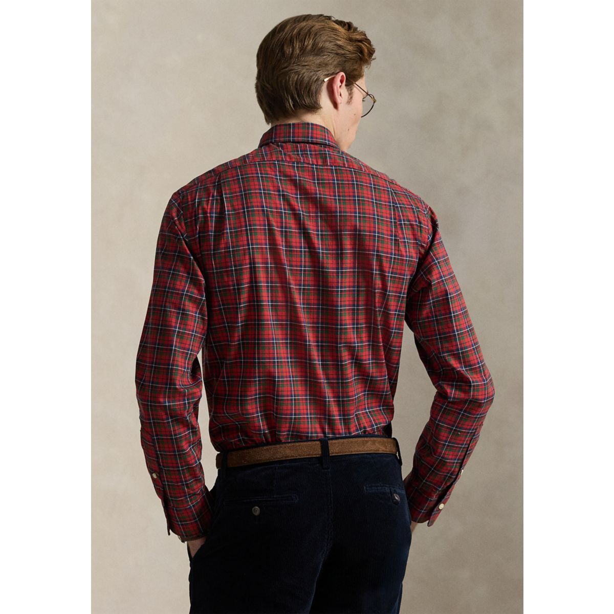 Classic Fit Plaid Twill Shirt - 2
