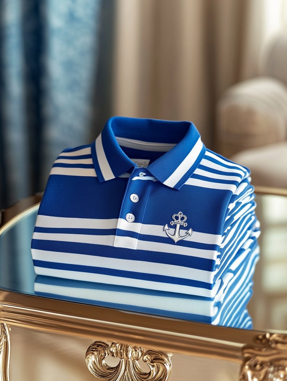 Camisa polo casual ejecutivo Button de manga larga para hombre