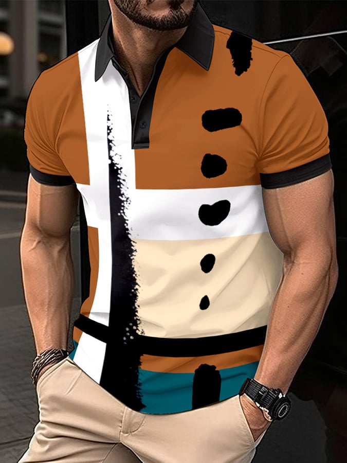 Camisa polo de moda casual para hombre