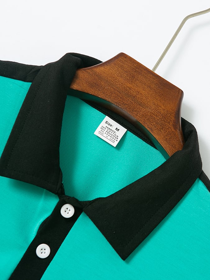 Camisa polo de moda casual para hombre