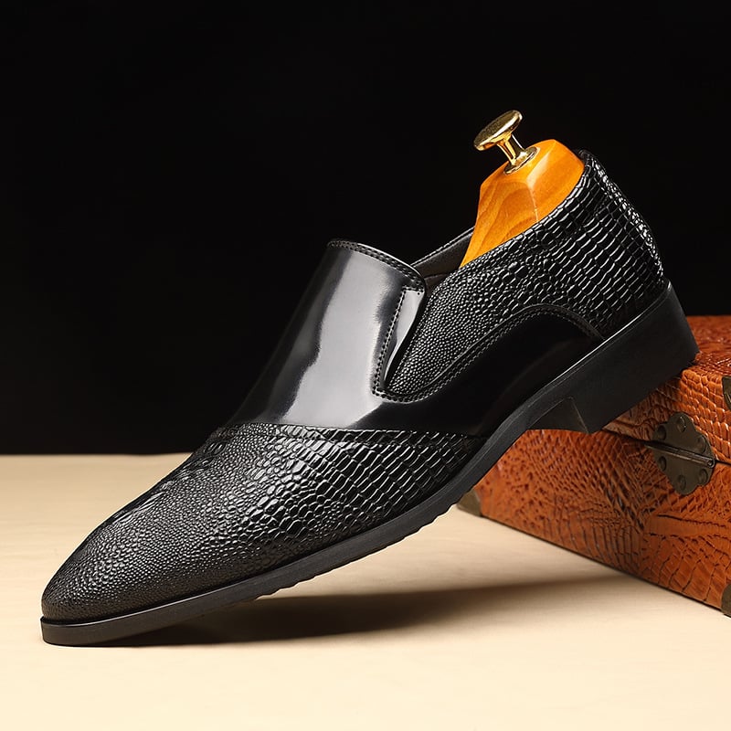 Zapatos clásicoal formal Style casual cuero Dress para hombre