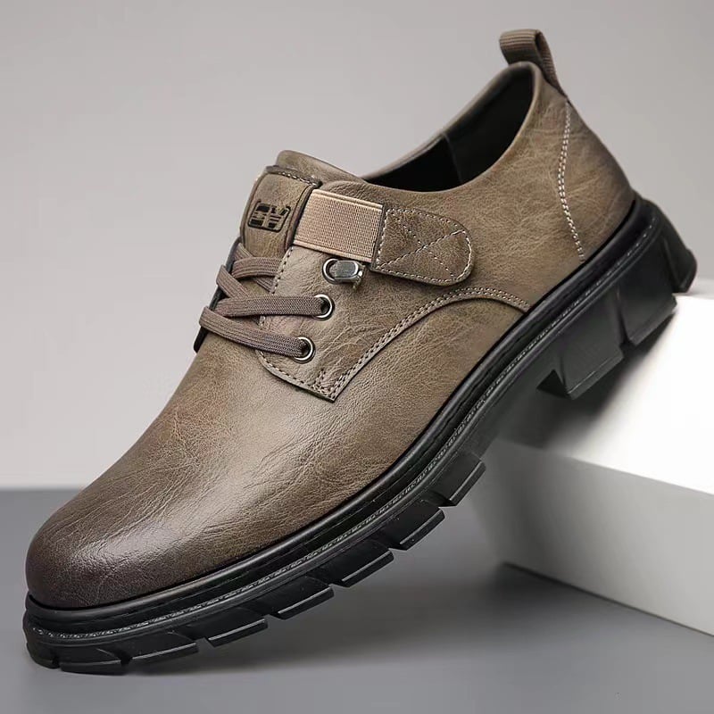 Zapatos ejecutivo casual cuero para hombre