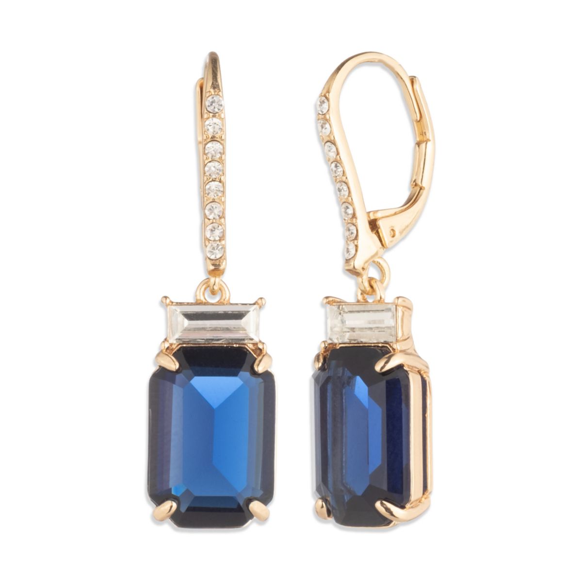 Stone Drop Earrings - 1