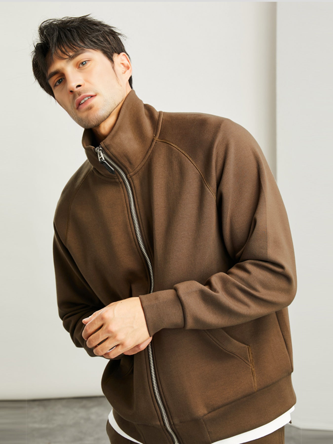 Sudadera CozySpacer Full Zip