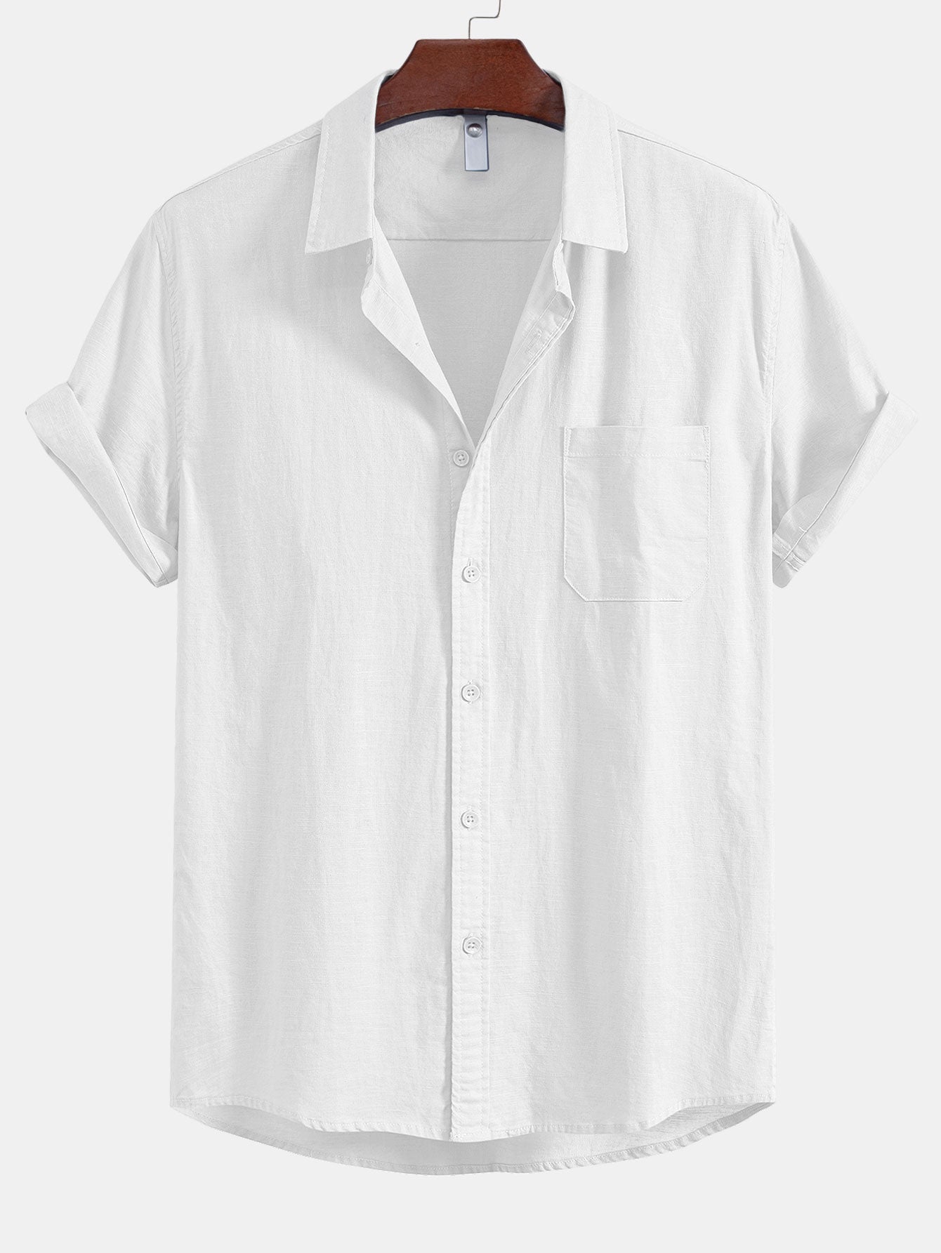 Camisa de lino Pocket Button Up