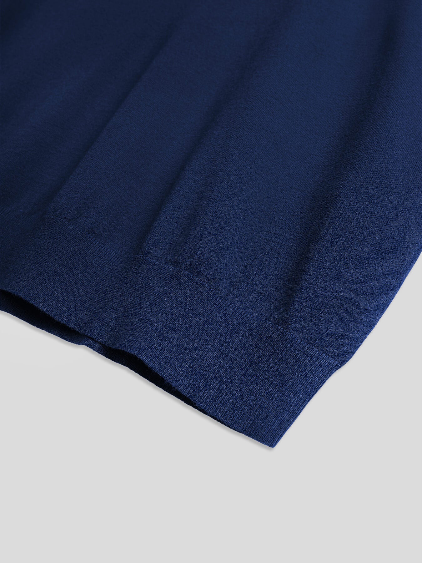 Camiseta Gentletejido de manga corta V-neck tejidoted