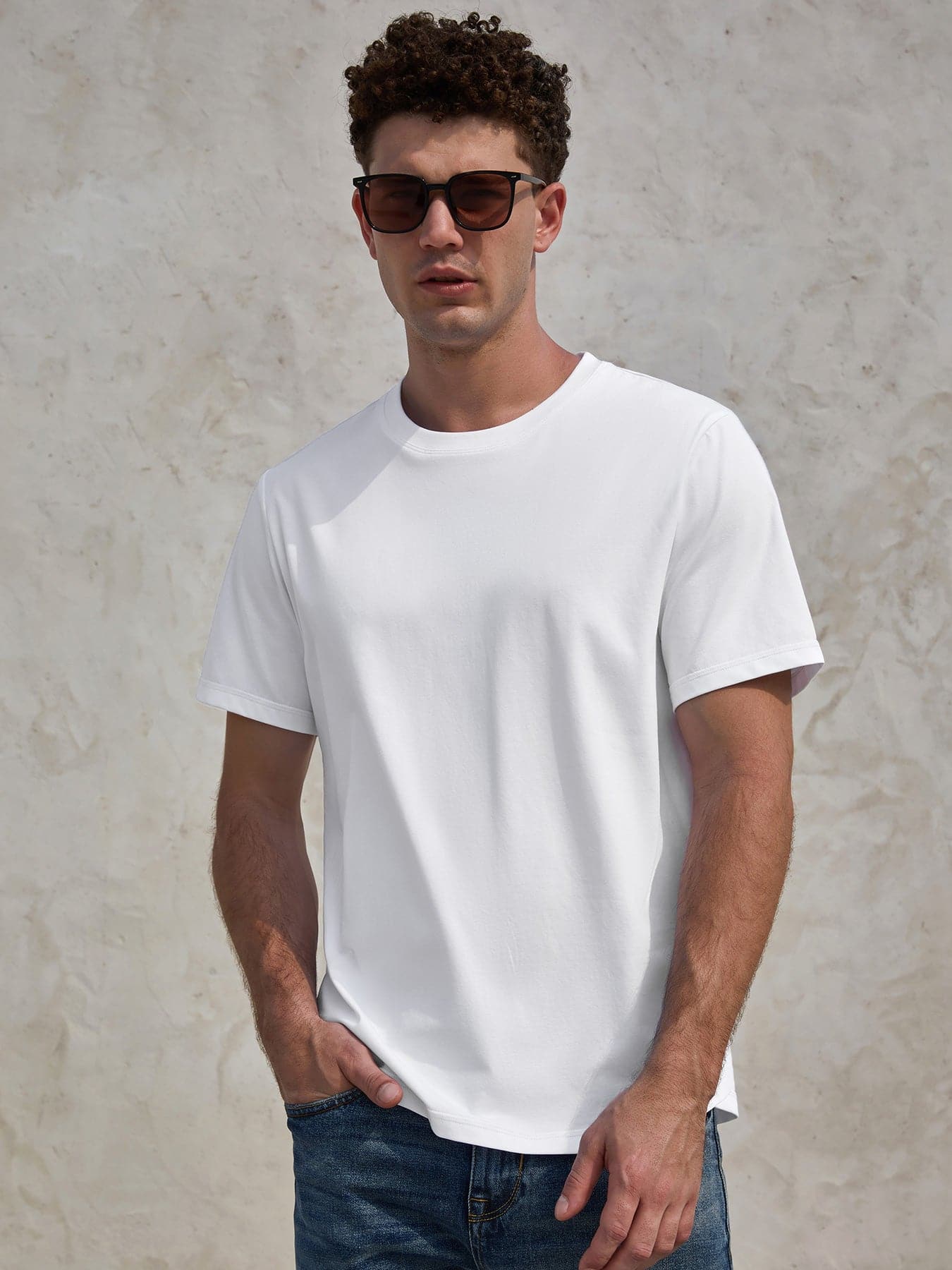 StayCool 2.0 Curve-Hem Tee: clásico Fit