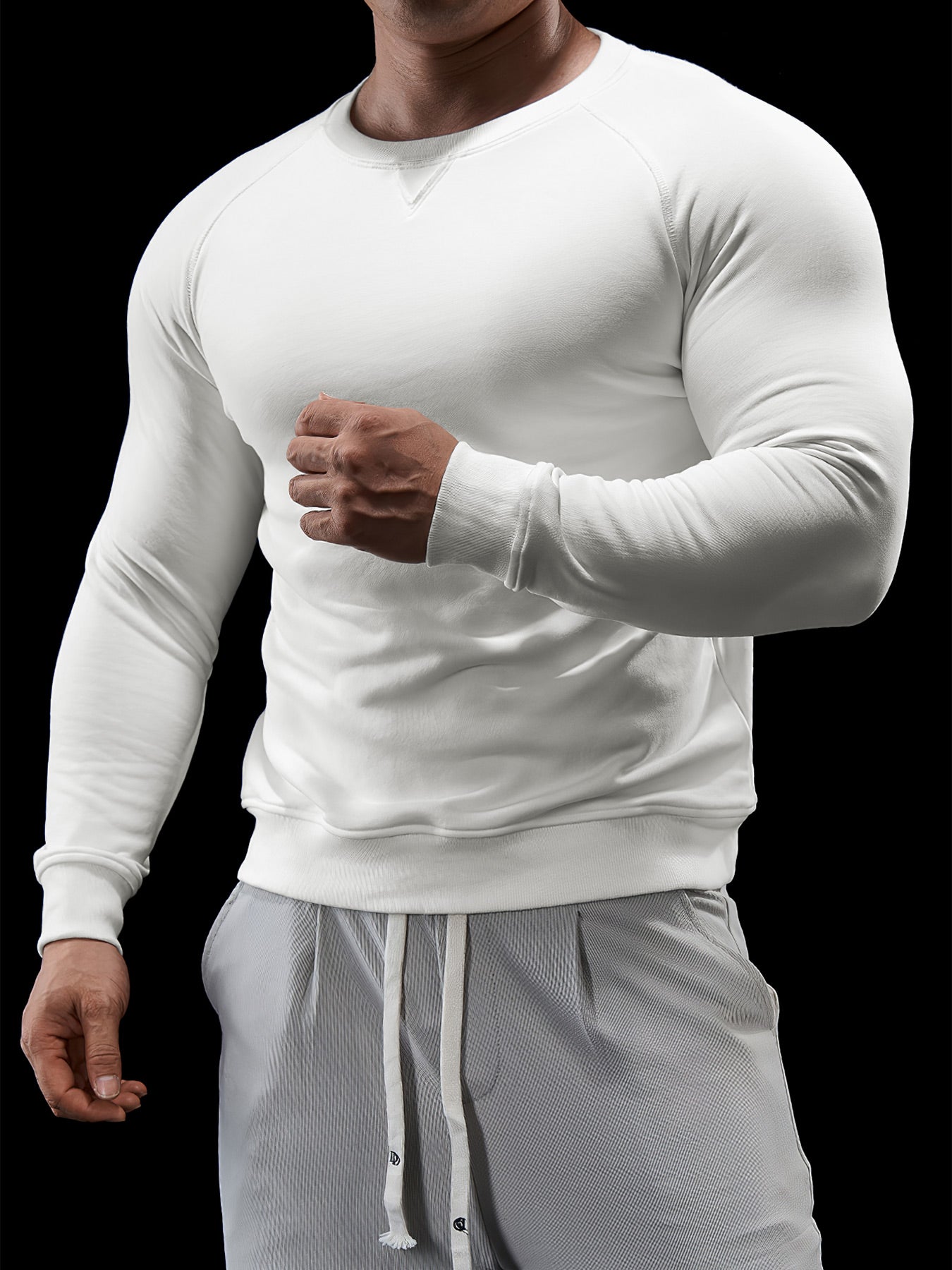 Sudadera CozySpacer cuello redondo
