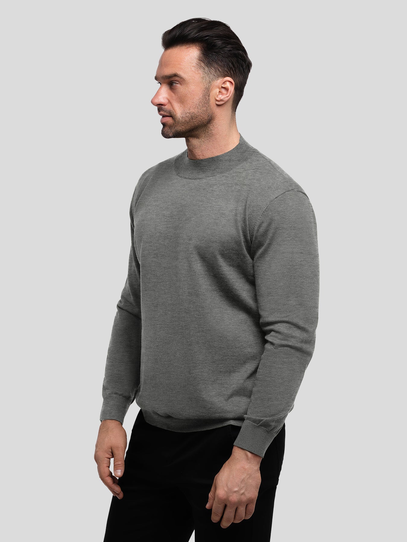 Gentletejido Mock Neck Sweater