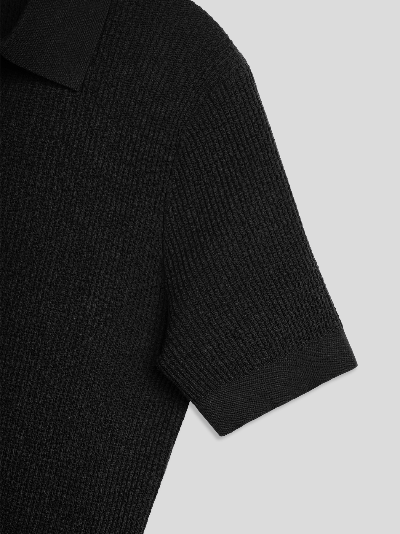 Flextejido Active tejidoted Buttonless Polo