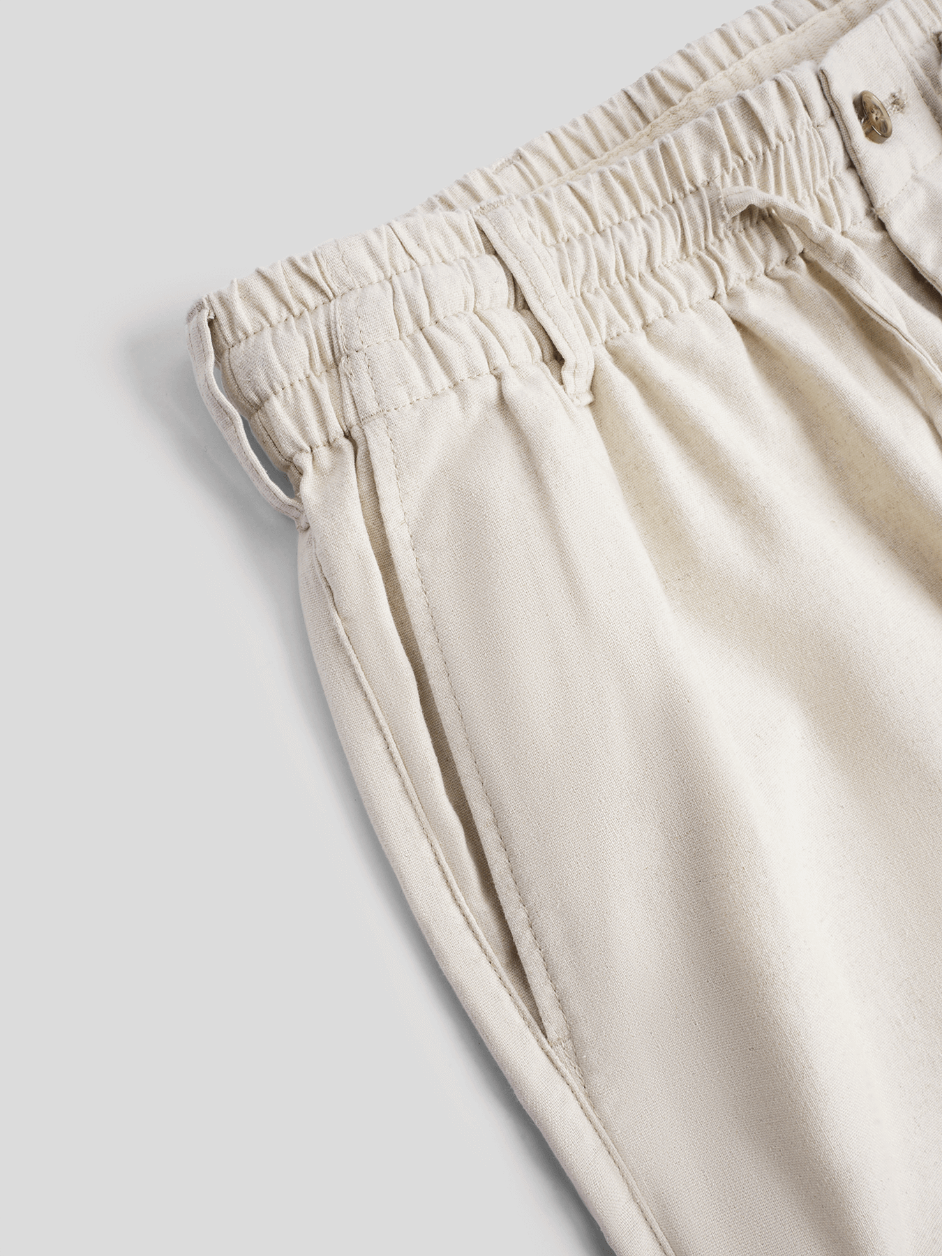 DreamWear Italian de lino Elastic Drawstring Pant