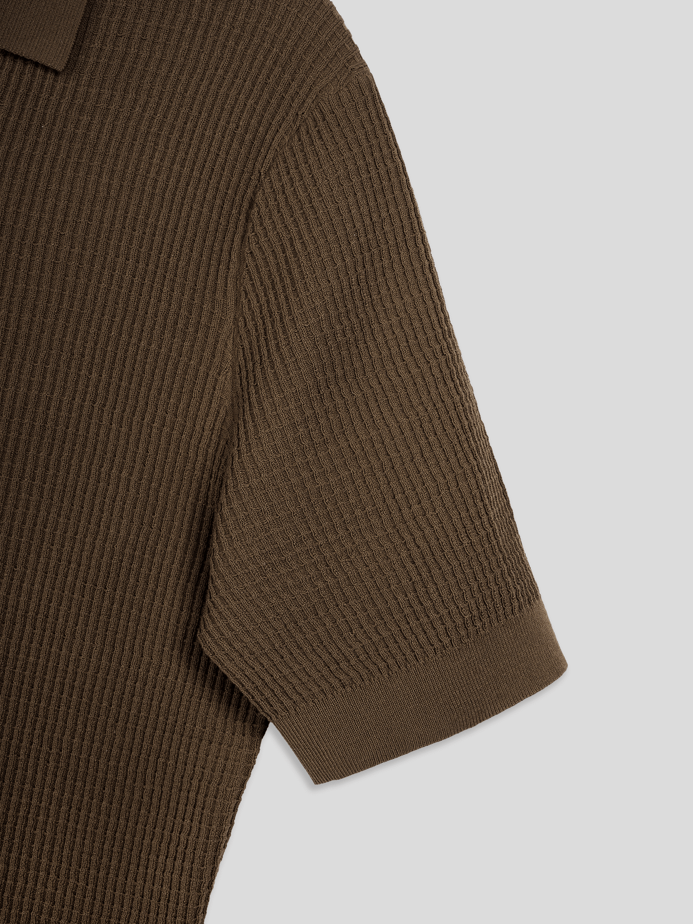 Flextejido Active tejidoted Buttonless Polo
