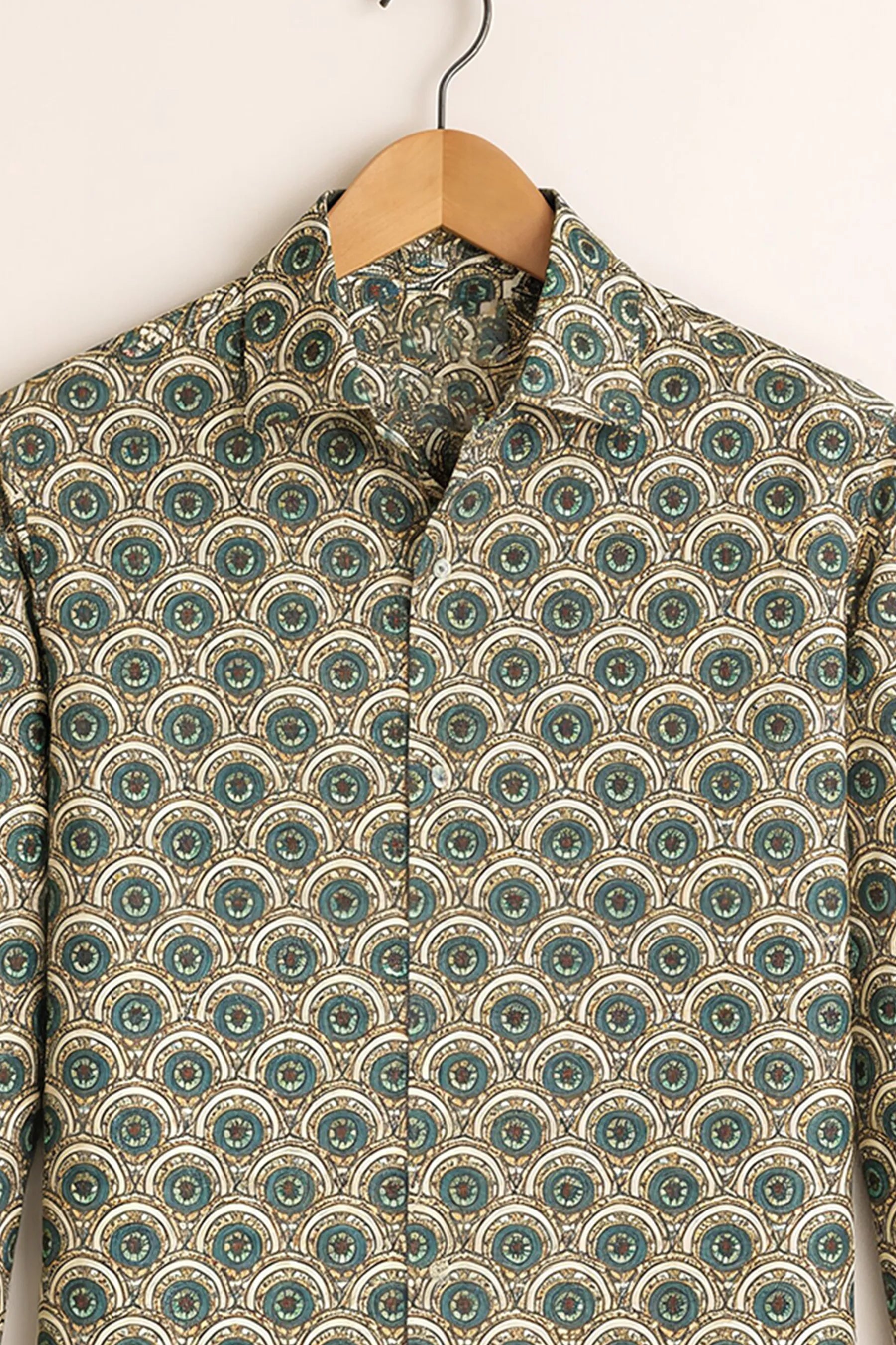 Heritage Medallion Princamiseta – Olive