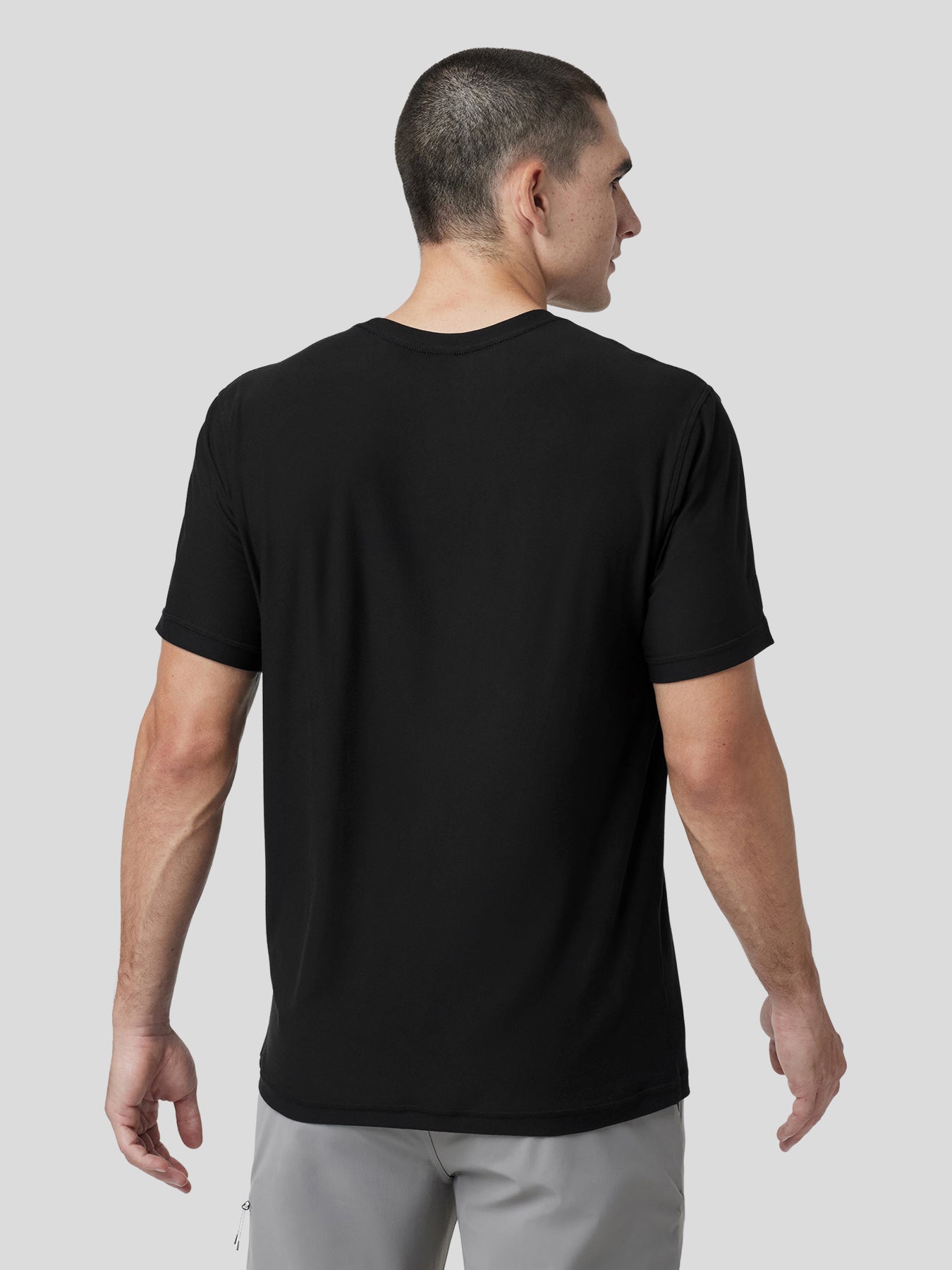 Velou cuello redondo Tee