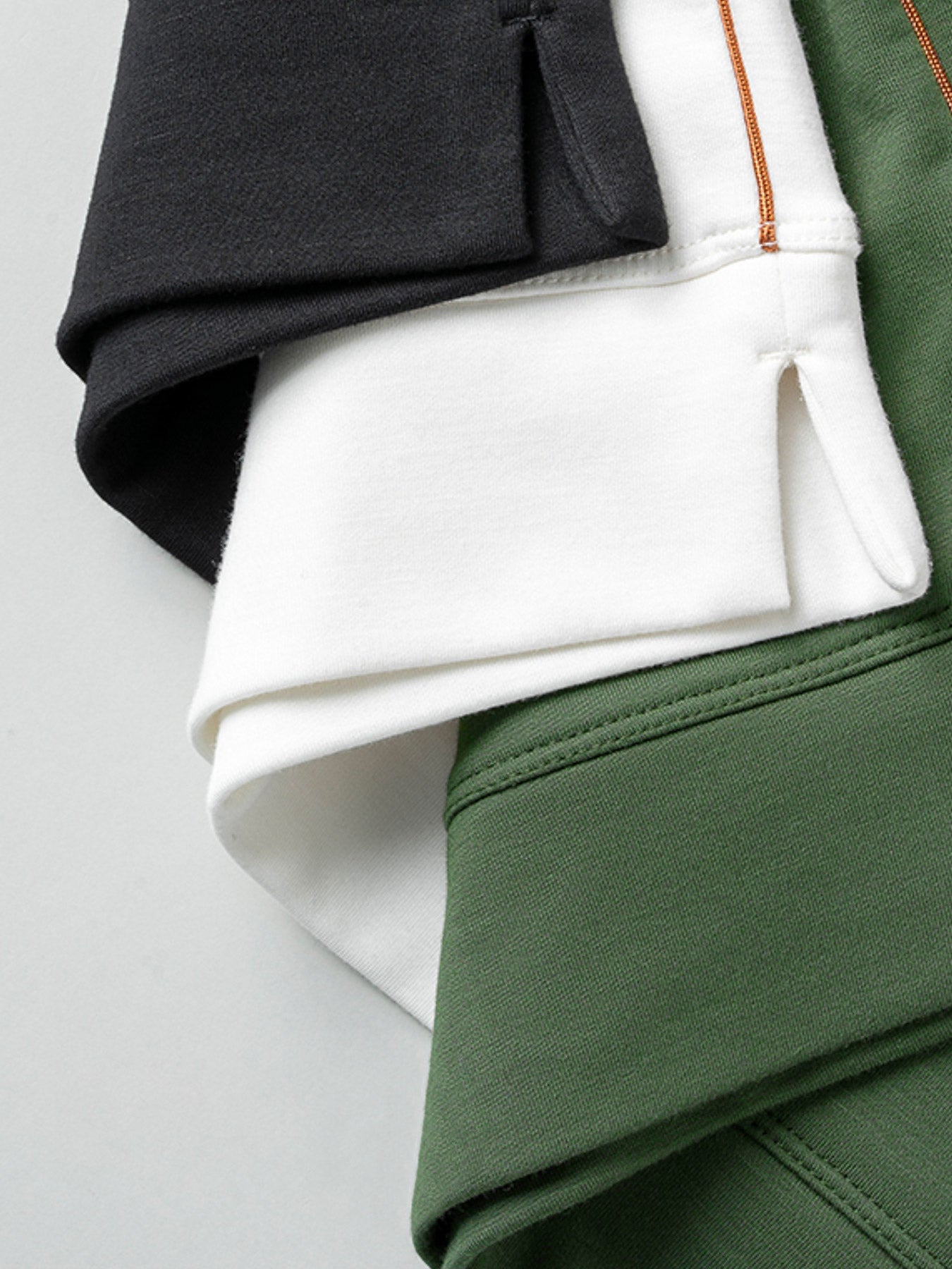 Sudadera SmoothBlend Half Zip Mock Neck