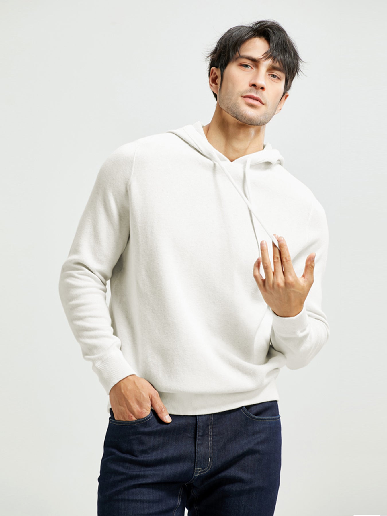 Sudadera Gentletejido Sweater con gorrasucha