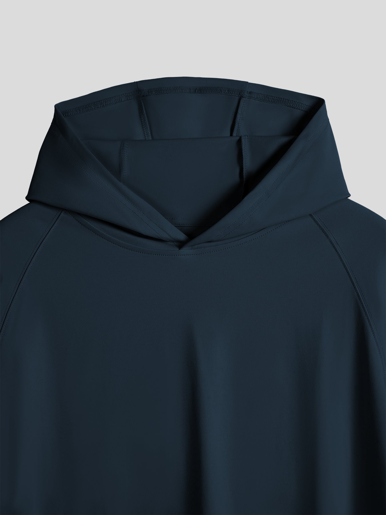 Sudadera Smoothblend Split Hem con gorrasucha