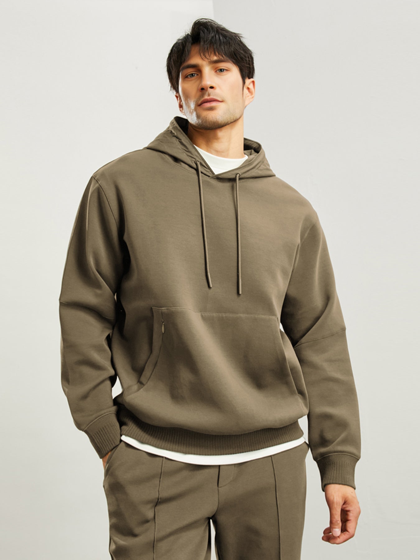 Sudadera CozySpacer Kangaroo bolsillo con gorrasucha